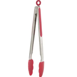 Gifi Pince à viande en inox plastique rouge gris Sale