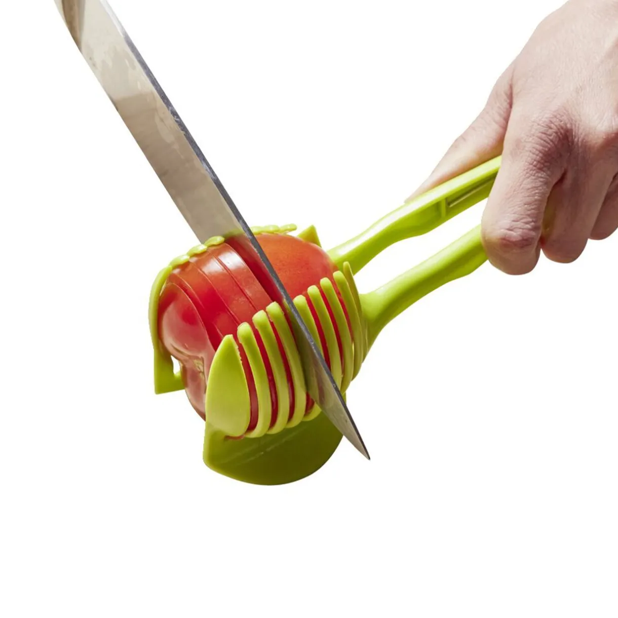 Gifi Pince découpe légumes plastique vert L18,5cm Sale