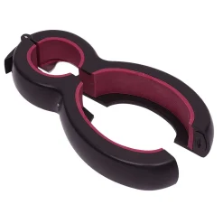 Gifi Pince multifonction 6en1 ouvre bouteille et bocal noir et rouge Outlet