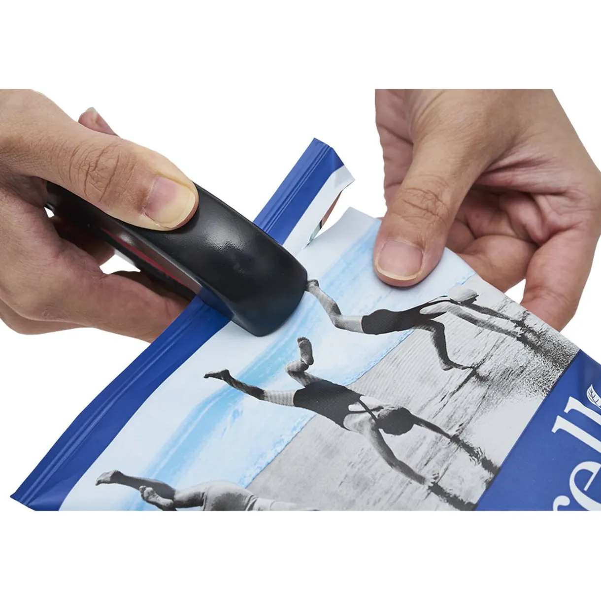 Gifi Pince multifonction 6en1 ouvre bouteille et bocal noir et rouge Outlet
