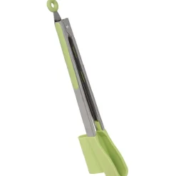 Gifi Pince spatule 2 en 1 inox silicone vert Best