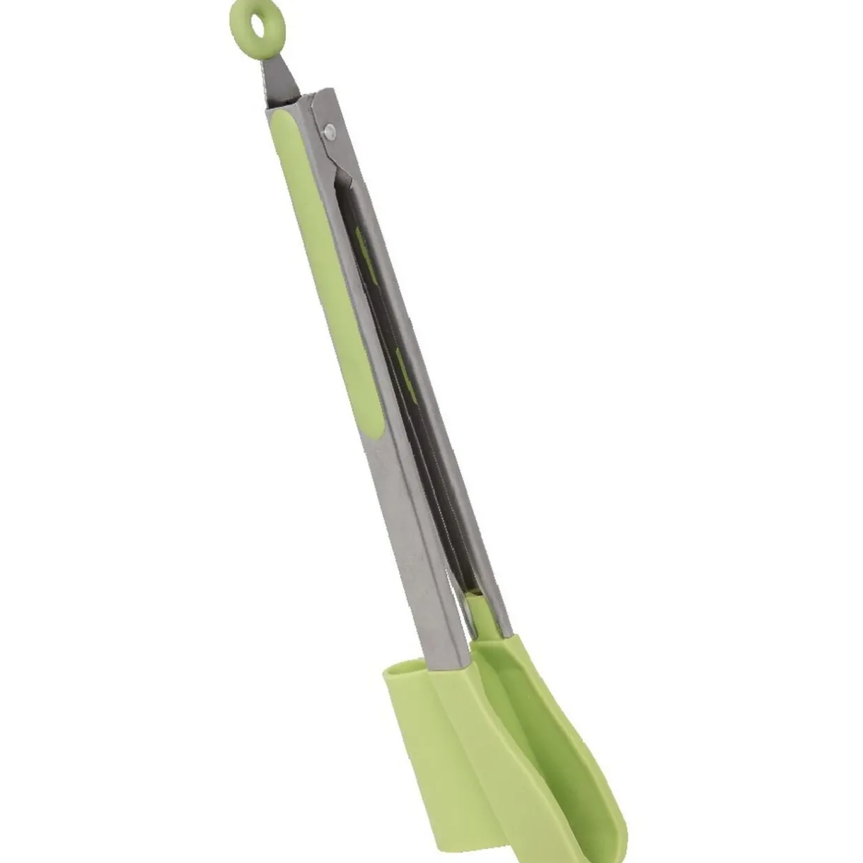 Gifi Pince spatule 2 en 1 inox silicone vert Best