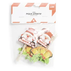 Gifi Pique apéritif Noël x20 Clearance