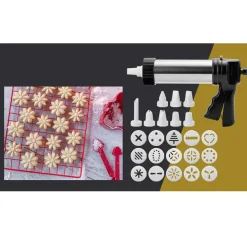 Gifi Pistolet à pâtisserie Cuisilux 24 pièces Clearance