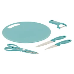 Gifi Planche à découper + 4 ustensiles de cuisine Online