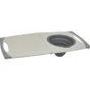 Gifi Planche à découper avec passoire rétractable silicone 56x29,5cm Clearance