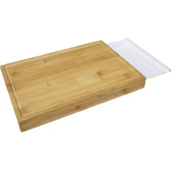 Gifi Planche à découper avec plateau collecteur extractible 38x25,5xH3,5cm New