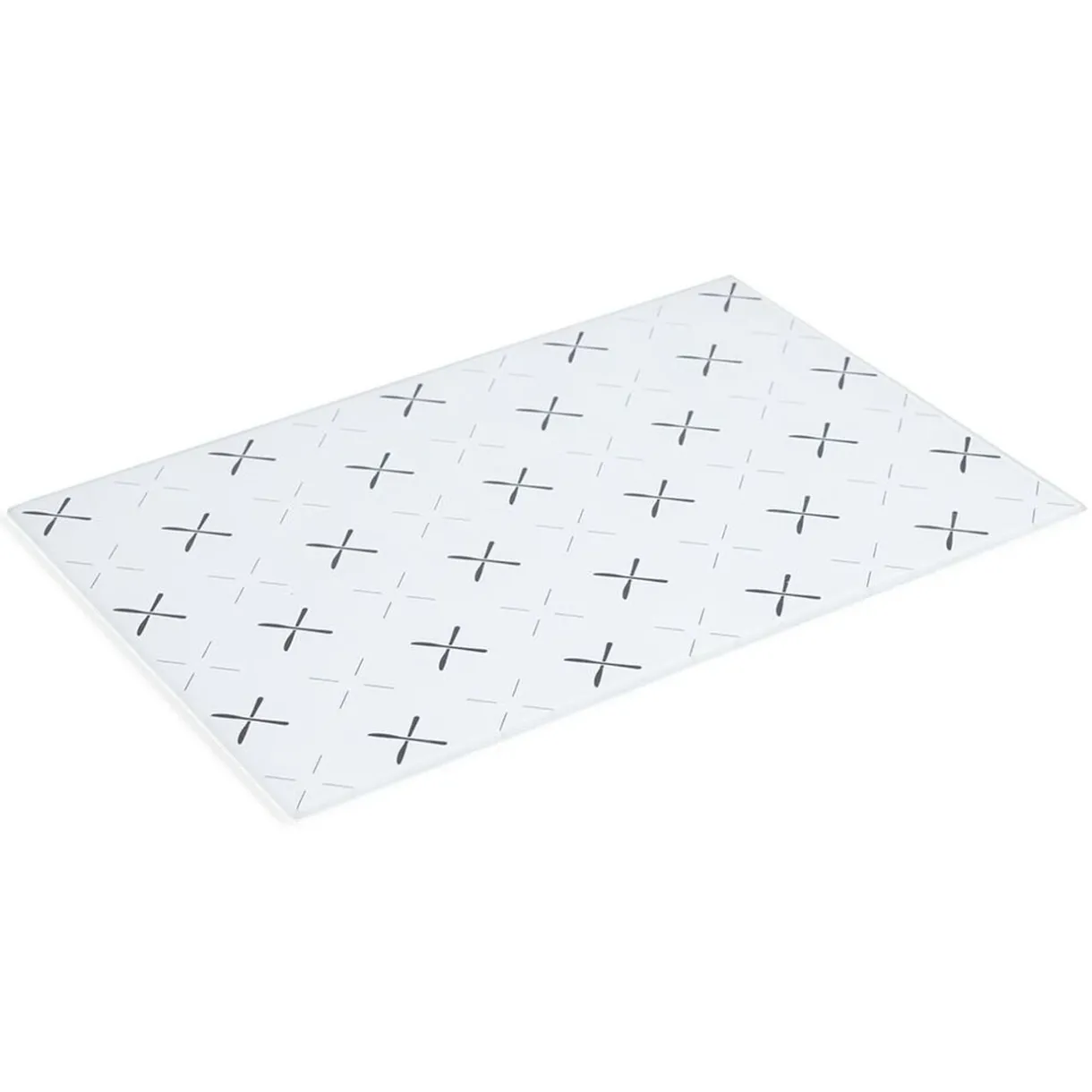 Gifi Planche à découper en verre design Bon appétit - 30x20cm Outlet