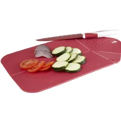 Gifi Planche à découper pliable 3 en 1 avec couteau inox Best