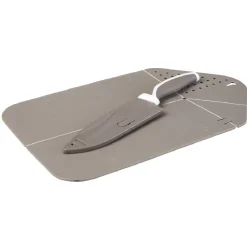 Gifi Planche à découper pliable 3 en 1 avec couteau inox Best