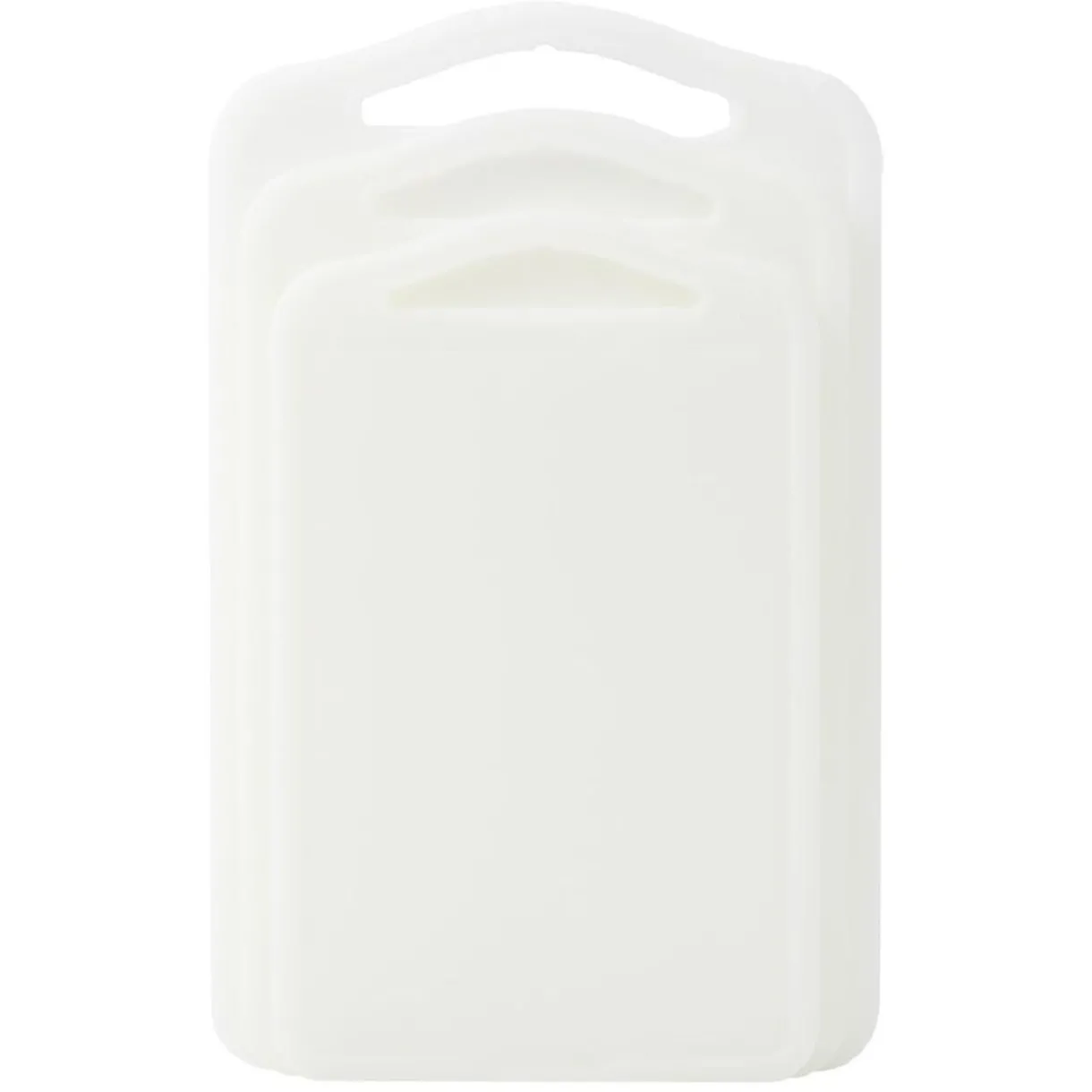Gifi Planche à découper polypropylène blanc x3 Discount