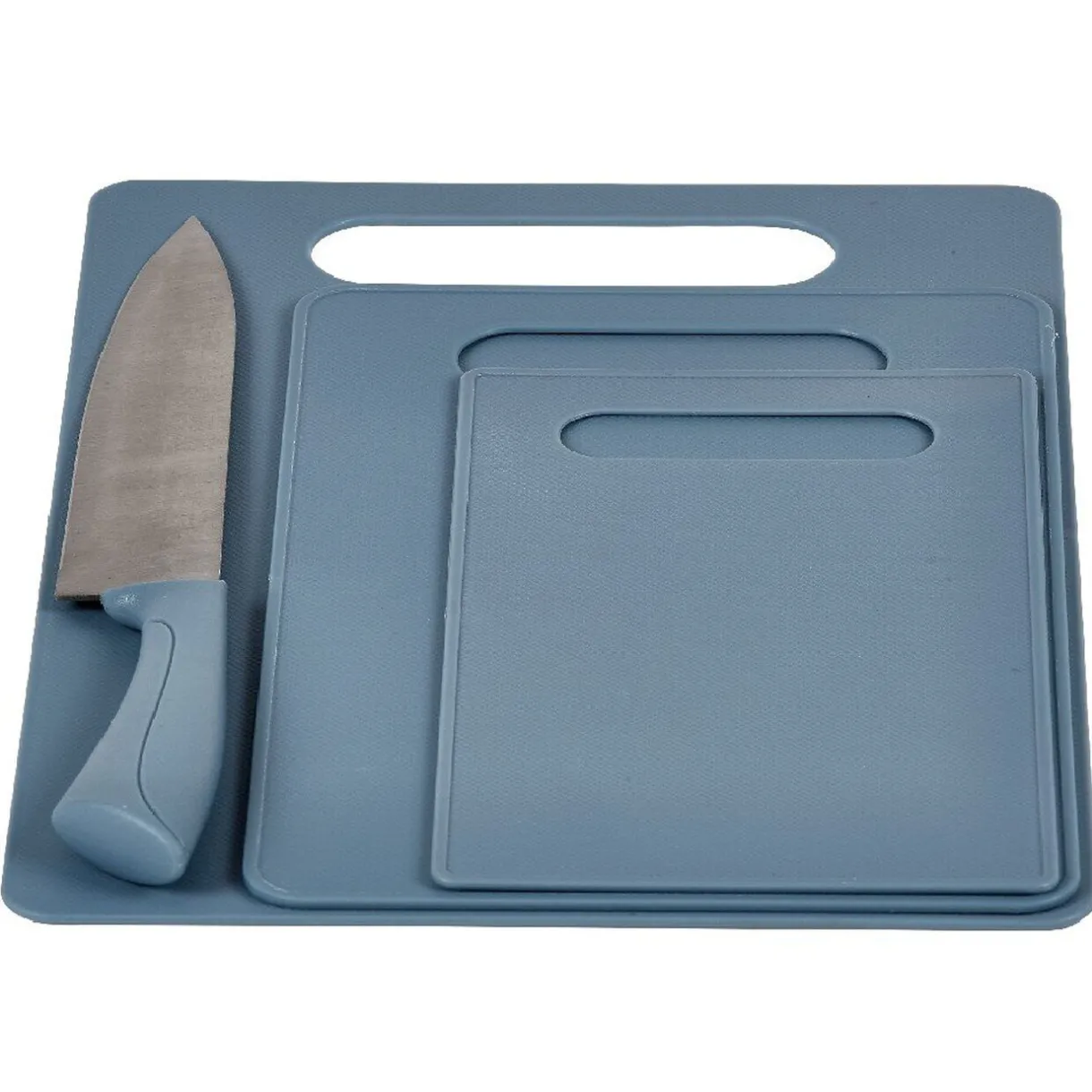 Gifi Planche à découper X 3 et couteau du chef inox New