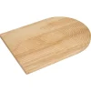 Gifi Planche de présentation forme arche en bois 34x24x1,5cm