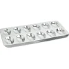 Gifi Plaque pour 12 madeleines en métal