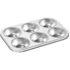 Gifi Plaque pour 6 muffins en métal
