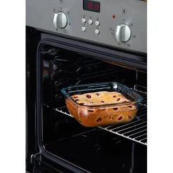 Gifi Plat à four avec couvercle hermétique Ô Cuisine 30x23 cm Hot