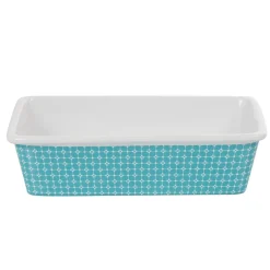 Gifi Plat à four design bleu turquoise Outlet