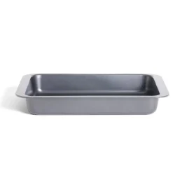 Gifi Plat à four métal noir 42x42xH6cm Best