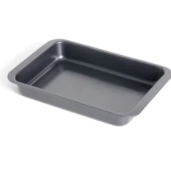 Gifi Plat à four métal noir 42x42xH6cm Best