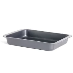 Gifi Plat à four métal noir 42x42xH6cm Best