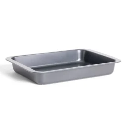 Gifi Plat à four métal noir 42x42xH6cm Best