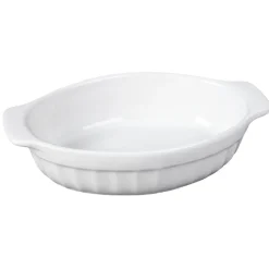 Gifi Plat à four ovale blanc Sale