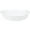 Gifi Plat à four ovale Luminarc verre blanc 32 cm Outlet