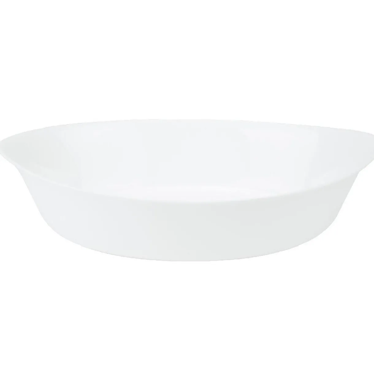 Gifi Plat à four ovale Luminarc verre blanc 32 cm Outlet