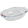 Gifi Plat à four Pyrex ovale transparent 1,8L Sale
