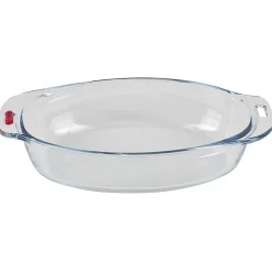 Gifi Plat à four Pyrex ovale transparent 1,8L Sale