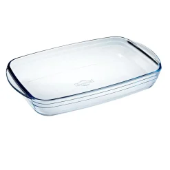 Gifi Plat à four rectangulaire en verre Best