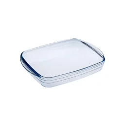 Gifi Plat à four rectangulaire verre transparent Online