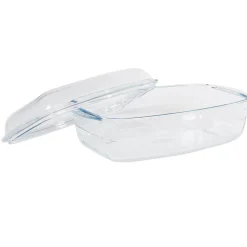 Gifi Plat à four rectangulaire transparent 6,5 L Hot