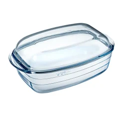 Gifi Plat à four rectangulaire transparent 6,5 L Hot