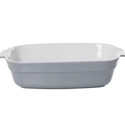 Gifi Plat à four rectangulaire gris blanc Online