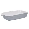 Gifi Plat à four rectangulaire gris blanc grand format Sale