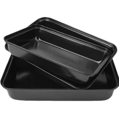 Gifi Plat à four rectangulaire noir x3 New