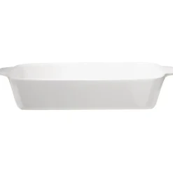 Gifi Plat à four rectangulaire blanc grès Clearance