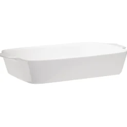 Gifi Plat à four rectangulaire blanc grès Clearance