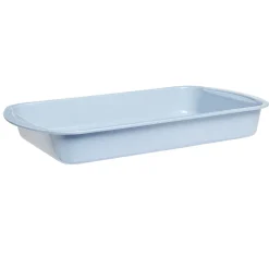 Gifi Plat à four rectangulaire en métal bleu Outlet