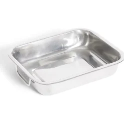 Gifi Plat à lasagnes en inox 27x19,5xH6,5cm Best