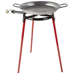 Gifi Plat à paella ø 40 cm avec réchaud gaz et trépied H66 cm New