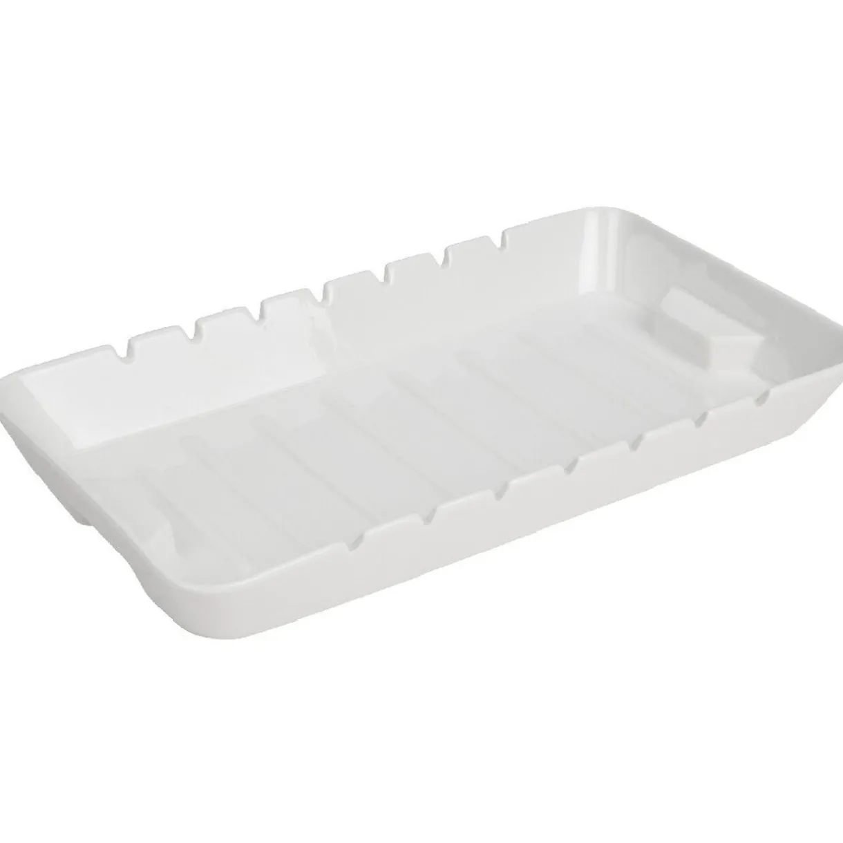 Gifi Plat à servir spécial brochettes blanc