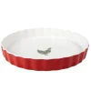 Gifi Plat à tarte motif poule Discount