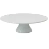 Gifi Plat à tarte sur pied blanc Discount