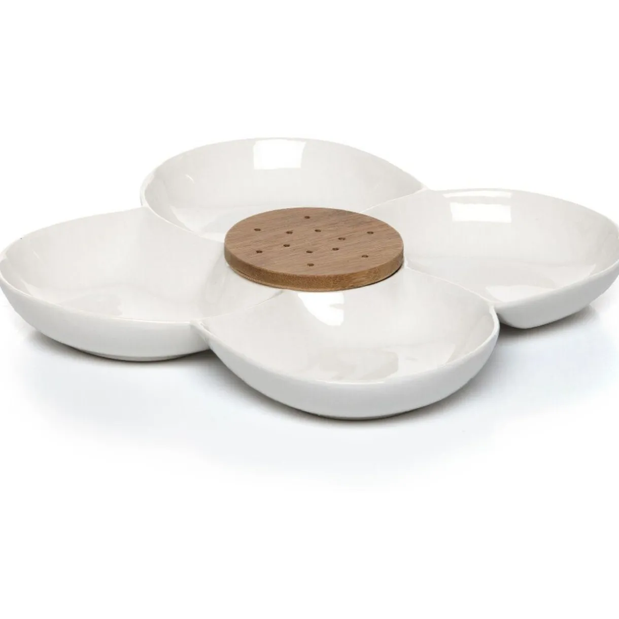 Gifi Plat apéritif en forme de fleur Hot