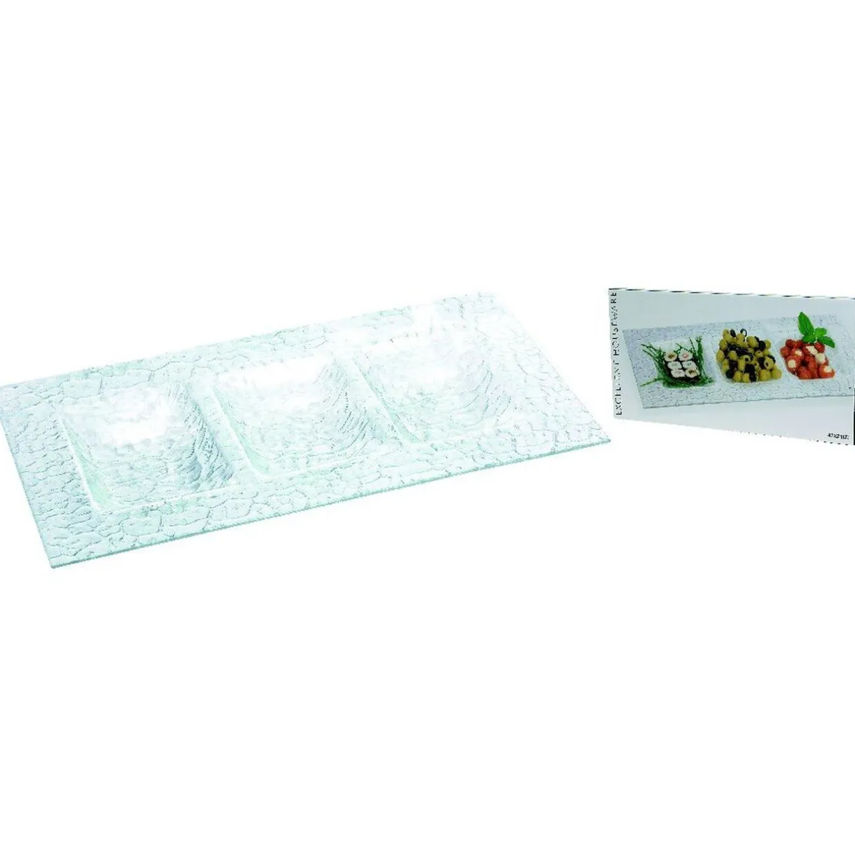 Gifi Plat de présentation transparent Best