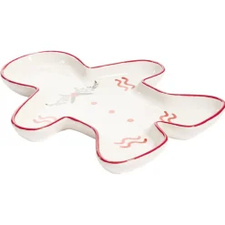 Gifi Plat de service en céramique forme bonhomme Clearance