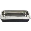 Gifi Plat de service noir mat