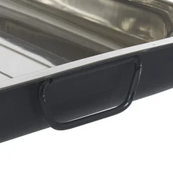 Gifi Plat de service noir mat